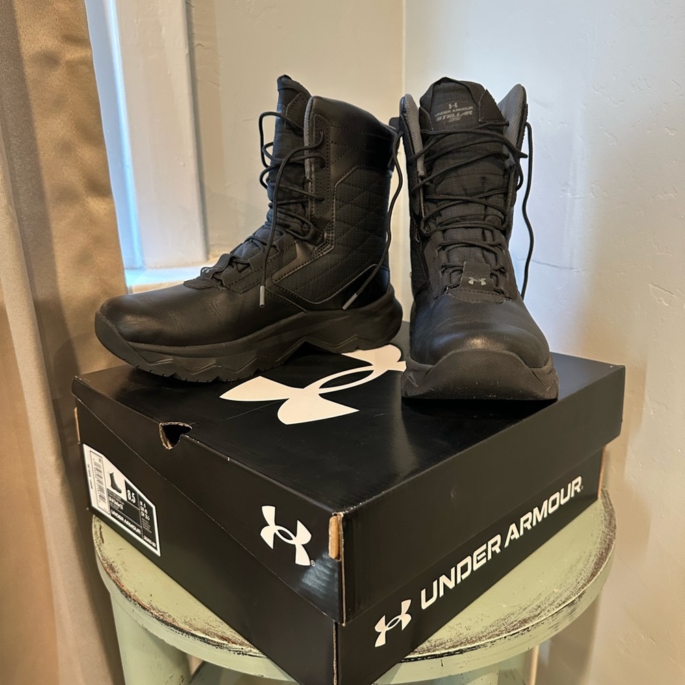 Under Armour women’s Black Tactical Boots